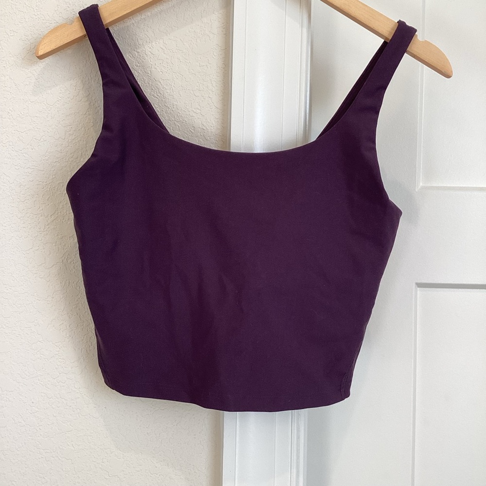 Old Navy Active Powersoft Go-Dry Light Support Sports Bra Medium Purple